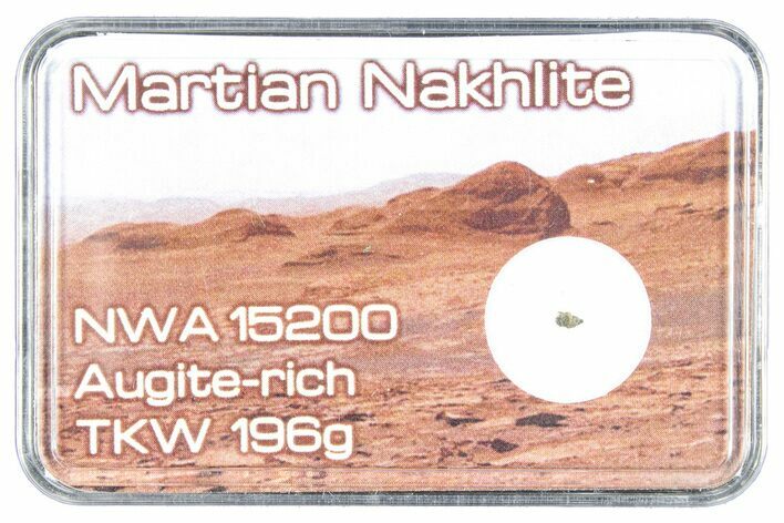 Martian Nakhlite Meteorite Fragment - NWA #288365